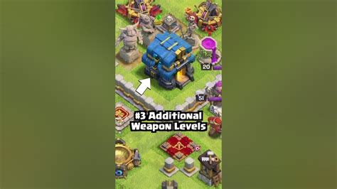 Clash Of Clans Beginner Tip How Weaponized Town Halls Work Youtube