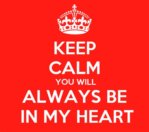 Allerish dance cover love live sunshine aozora jumping heart, kimi no kokoro wa kagayaiter. KEEP CALM YOU WILL ALWAYS BE IN MY HEART Poster | mjmi ...