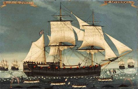 A History Of Liverpool As A Trading Port Ship Paintings