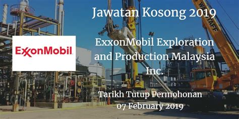 Joining us for utm career carnival this year! Jawatan Kosong ExxonMobil Exploration and Production ...