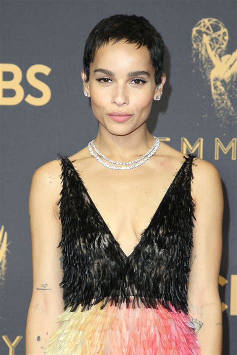 Watch tessa, sharon and zoe online on youporn.com. Zoe Kravitz in a Dior Couture dress at 2017 Emmys