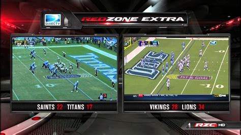 Unless you have nfl redzone. DIRECTV Red Zone/Sunday Ticket Max promo (LONG) :90 - YouTube