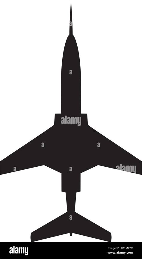 Airplane Silhouette Vector Stock Vector Image And Art Alamy