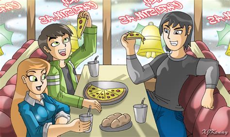 Ben 10 Af Pizza Time By Xjkenny On Deviantart