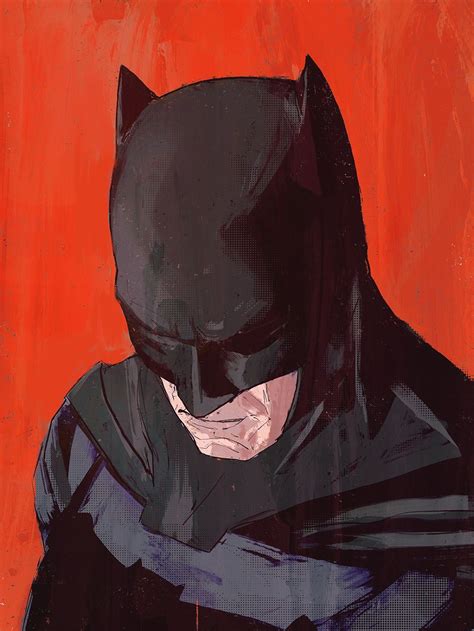 Sadness Batman Illustration Batman Art Batman Artwork