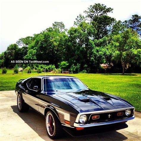 1971 Ford Mustang Mach 1 Boss 351 Fastback Pro Touring Retro Rod