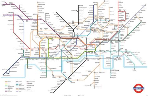 Huge Laminated London Underground Tube Map Poster Uk Home