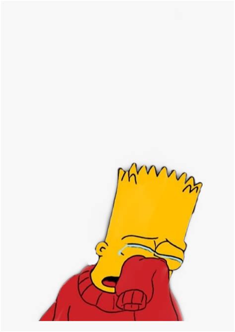 Tons of awesome bart simpson sad wallpapers to download for free. Draw Bart Simpson Sad, HD Png Download , Transparent Png Image - PNGitem