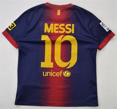Kup barcelona messi shirtna ebay. 2012-13 FC BARCELONA *MESSI* SHIRT L. BOYS Football ...