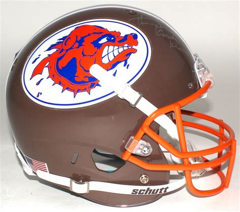 Henry Winkler Signed The Waterboy Mud Dogs Full Size Helmet Inscribed