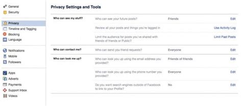 fb privacy settings someone guide