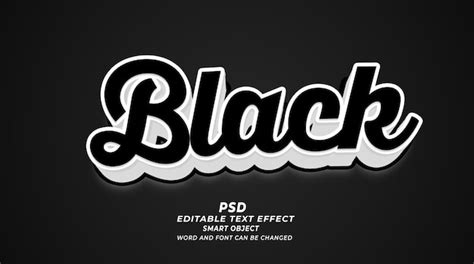 Premium Psd Black Sale 3d Editable Text Effect Photoshop Template
