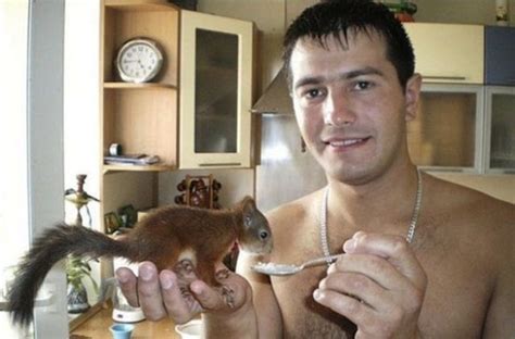 Belarusian Soldier Becomes Best Friend For Rescued Squirrel 13 Pics