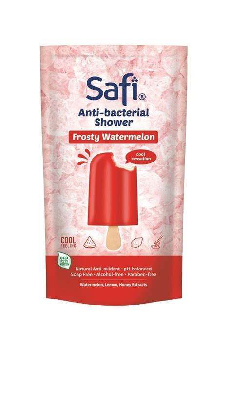 This anti bacterial product has the perfect balance of cleansing and moisturizing properties. SAFI Anti-Bacterial Shower Cooling Memberikan ...