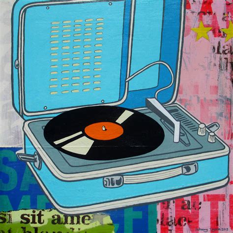 This collection of record player prints is sure to have a piece for every art lover from black and white to colors galore and from the old days to the current. Paintings | Johnny Taylor art