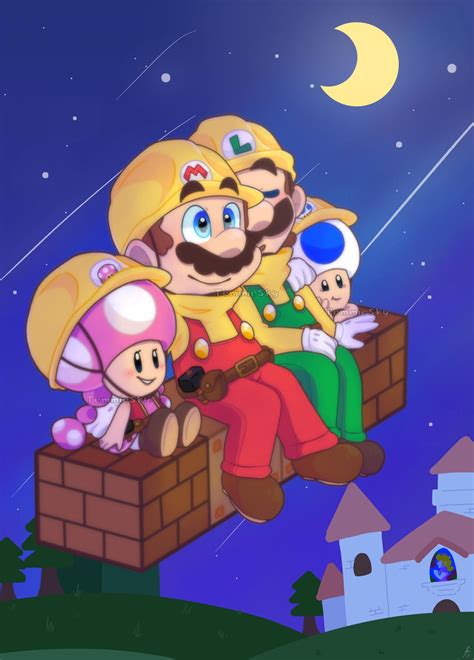 Temi 🎶 Comms Closed On Twitter Super Mario Art Super Mario And