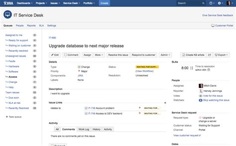 It does not integrate easily with 3 rd party tools but jira integrates with more than 135 external tools. Jira and Service Management: Part 1
