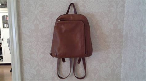 Tignanello Leather Backpack Small Tignanello Backpack Small Etsy