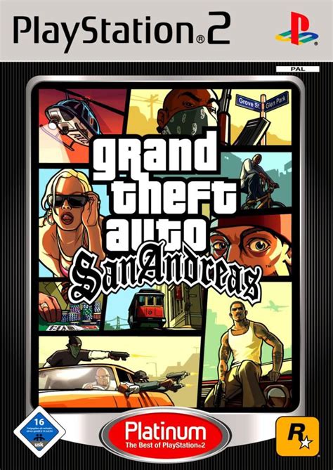 All orders are custom made and most ship worldwide within 24 hours. Grand Theft Auto San Andreas - GTA Platinum - PlayStation 2