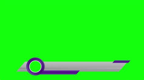 Animated Twitch Banner Social Media Lower Third Green Screen 16631283 Stock Video At Vecteezy