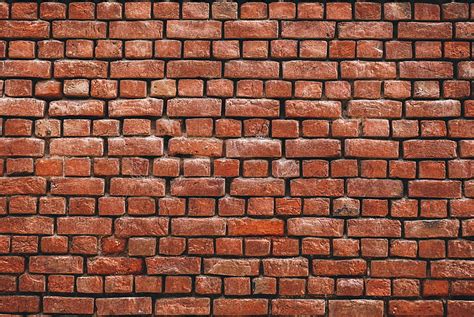 Hd Wallpaper Red Brick Wall Bricks Masonry Seams Mortar Brick