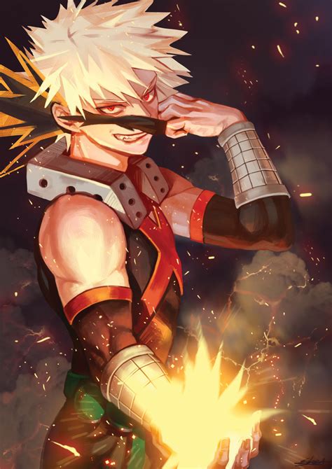 Character of my hero academia. Bakugou Katsuki - Boku no Hero Academia - Image #2307585 ...