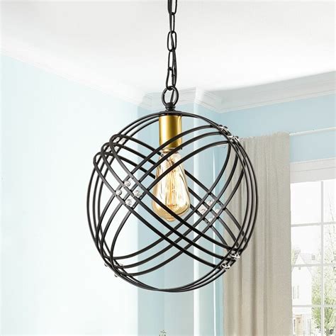 Shop through a wide selection of pendant lights at amazon.com. Everly Quinn Gudino 1 - Light Unique / Statement Pendant ...