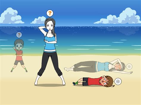 Wii Fit Trainer And Villager Body Swap Part 3 By Widowmaker Evan On