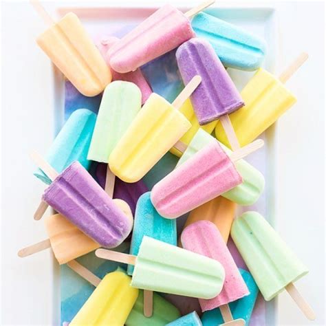 Loving These Pastel Ice Lollies By Studiodiy Summer Pastel Ice Pop