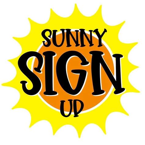 Sunny Sign Up Ms