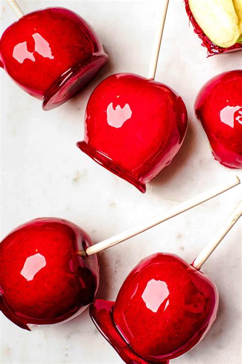 Homemade Candy Apples Easy Weeknight Recipes