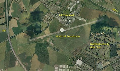 Hucknall Uk Airfield Guide