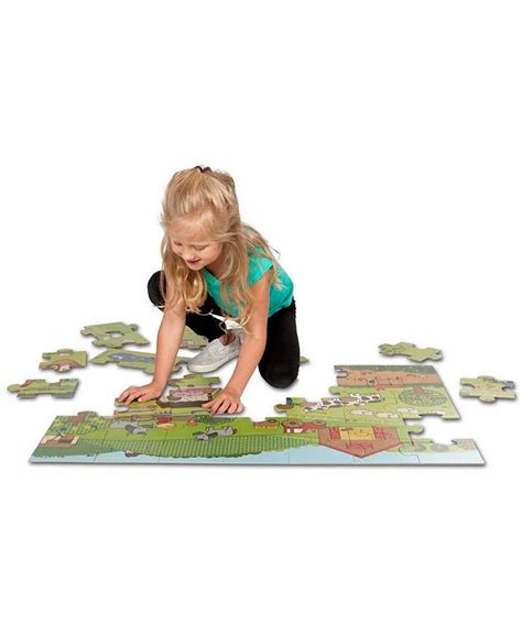 Melissa And Doug Melissa Doug Natural Play Giant Floor Puzzle On The