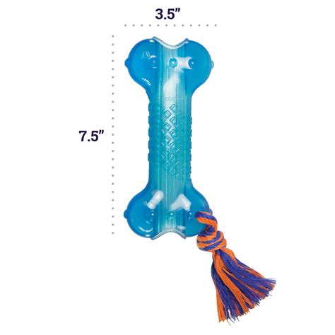 Petstages Orka Bone Dog Chew Toy Royal Blue Large