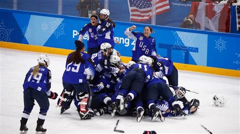 Team Usas Womens Hockey Gold Was The Most Electrifying Moment Of The