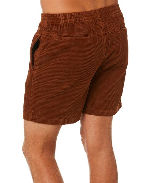 Stussy Classic Gear Mens Cord Short Brown Surfstitch