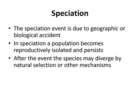 Solution Concept And Mechanism Of Speciation Studypool