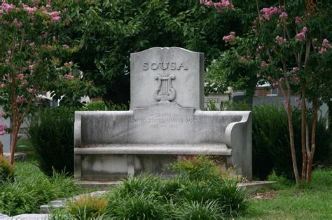 Washington Dc John Philip Sousas Grave Historic Congressional