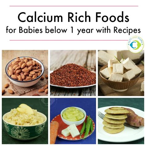 You are going to hear a lot about iron as your baby grows. 10 Calcium Rich Foods & Recipes for Babies below 1 year ...