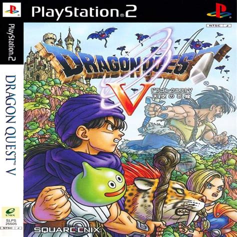 Dragon Quest V The Heavenly Bride English Patched Ps2dvd Th