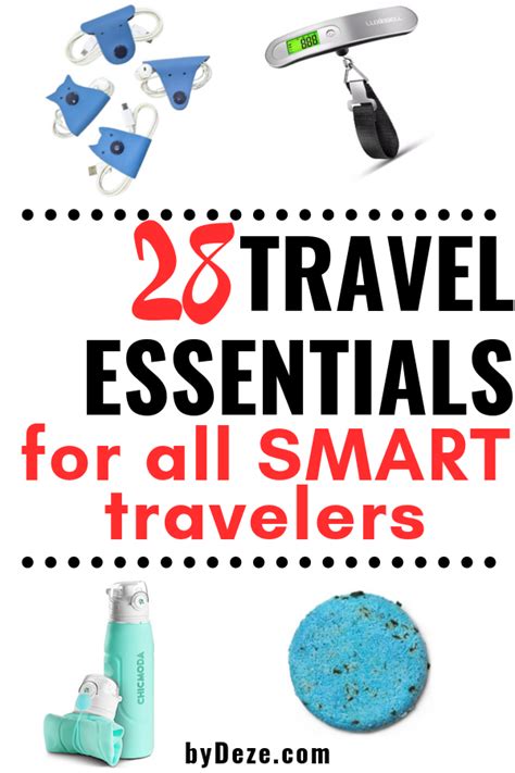 Tips From Above Average Travelers 28 Must Have Travel Items Bydeze