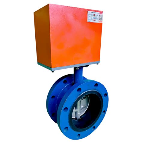 Electric Actuated Motorized Double Flanged Butterfly Valve Sensoware