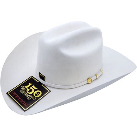 100x El Presidente Stetson Hat White Rr Western Wear
