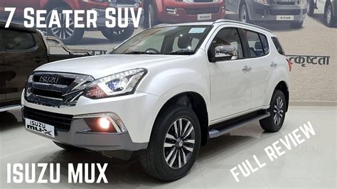 New Isuzu Mu X 4wd Suv Luxurious Interiors Powerful New Features