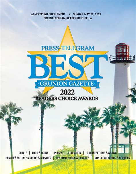 Long Beach Press Telegram And Grunion Gazette 2022 Readers Choice Awards