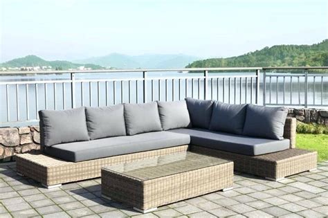 Longueur 180 cm x profondeur 76 cm x hauteur 95 cm couleur unique: Salon d'angle exterieur de jardin - Abri de jardin et ...
