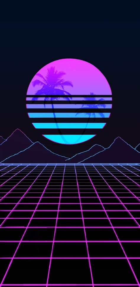 Neon 80s Wallpaper Iphone Neon Glitch Wallpaper Vaporwave Wallpaper