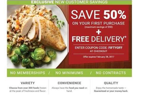 Unfortunately, popular meal delivery services like. Get $100 in groceries delivered free for only $50! Checks ...