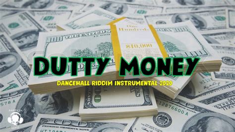 dancehall riddim instrumental 2020 ~ dutty money [prod by kahtion beatz] youtube music