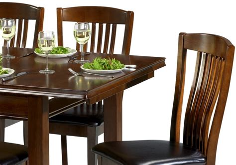 Solid Wood Mahogany Dining Table And Chairs Sleepland Beds